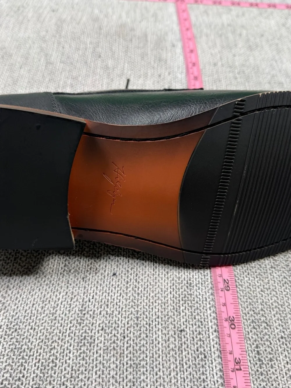 Tommy Hilfiger Barmi Black Cap Toe Derby Shoes Men's 13M